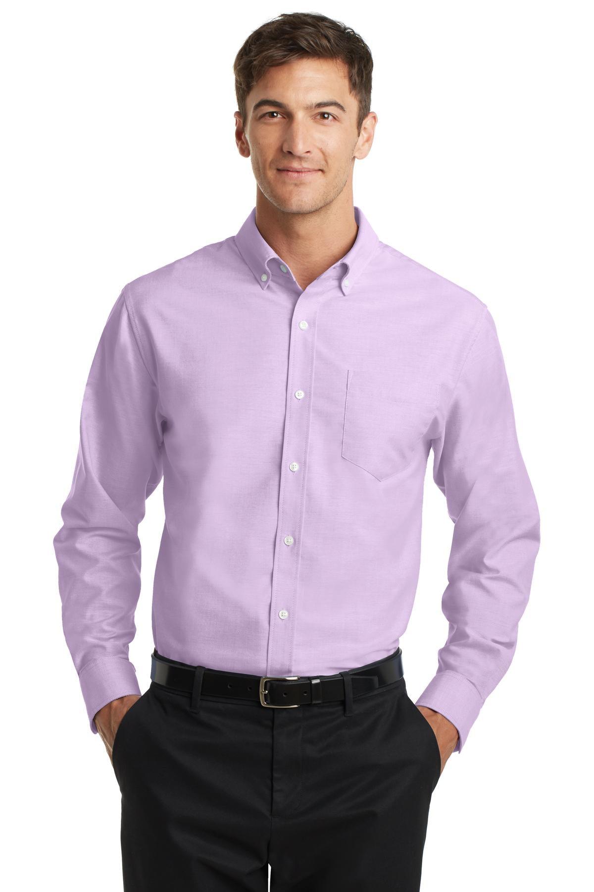 Port Authority SuperPro Oxford Shirt. S658 - Dresses Max