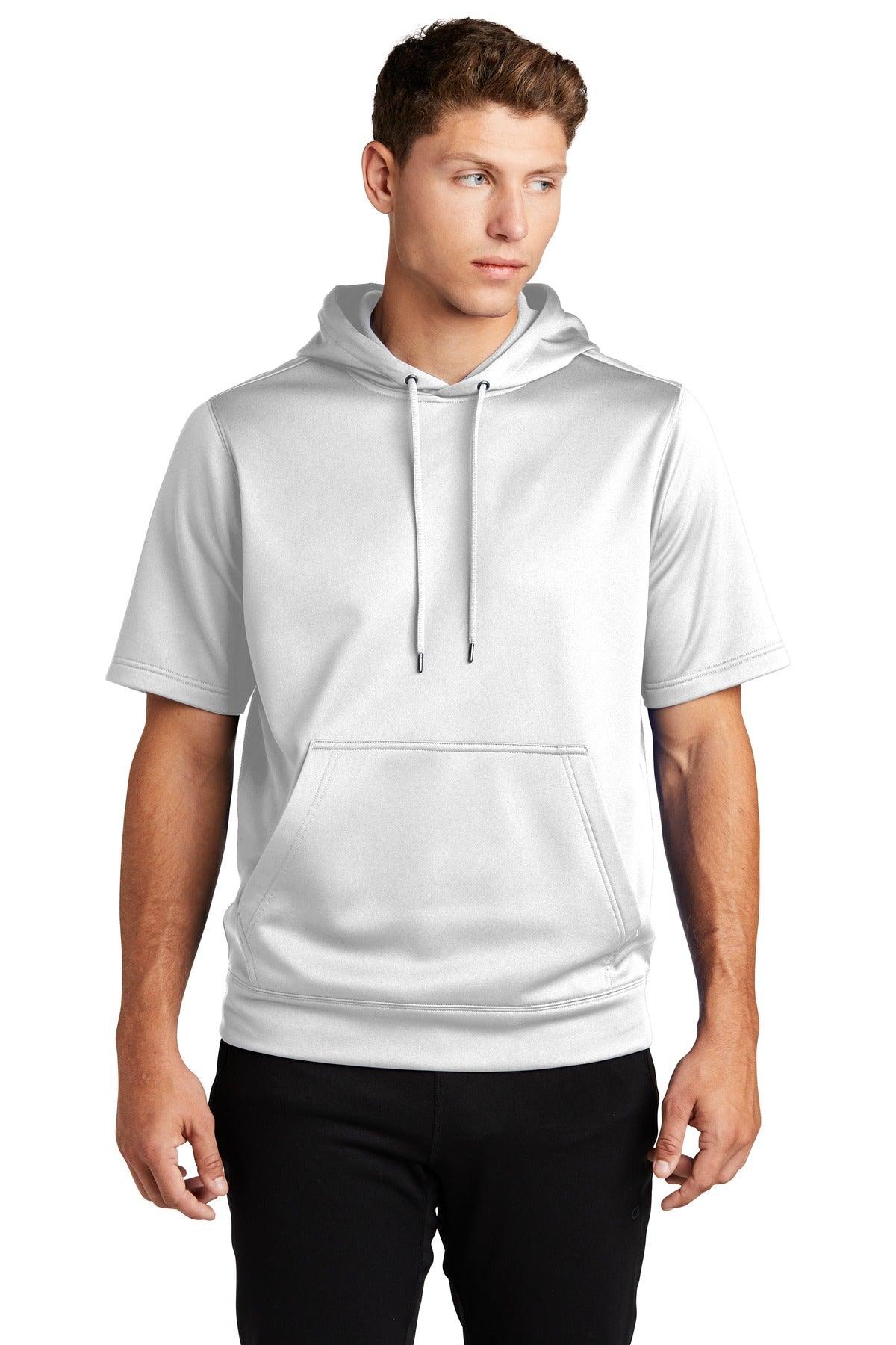 Sport-Tek Sport-Wick Fleece Short Sleeve Hooded Pullover. ST251 - Dresses Max