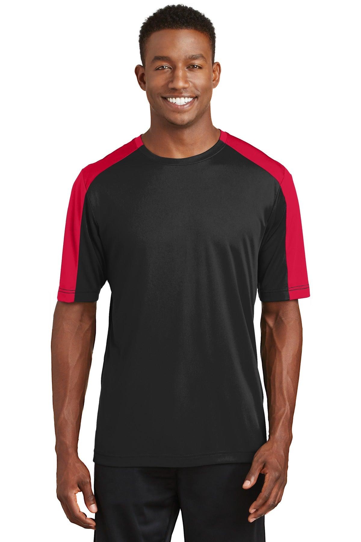 Sport-Tek PosiCharge Competitor Sleeve-Blocked Tee. ST354 - Dresses Max