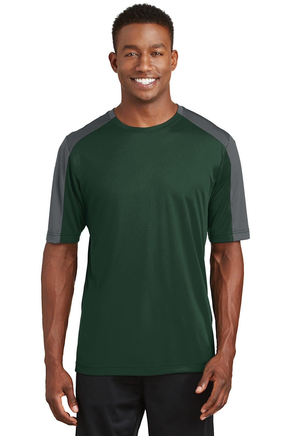 Sport-Tek PosiCharge Competitor Sleeve-Blocked Tee. ST354 - Dresses Max