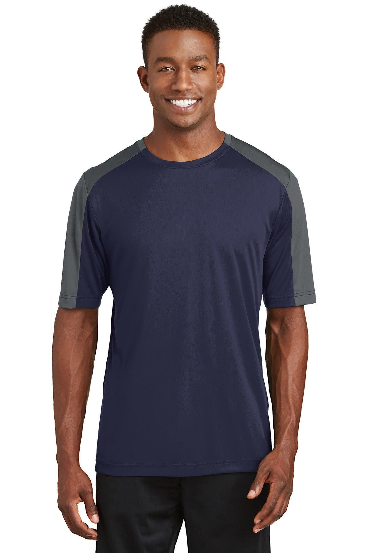Sport-Tek PosiCharge Competitor Sleeve-Blocked Tee. ST354 - Dresses Max