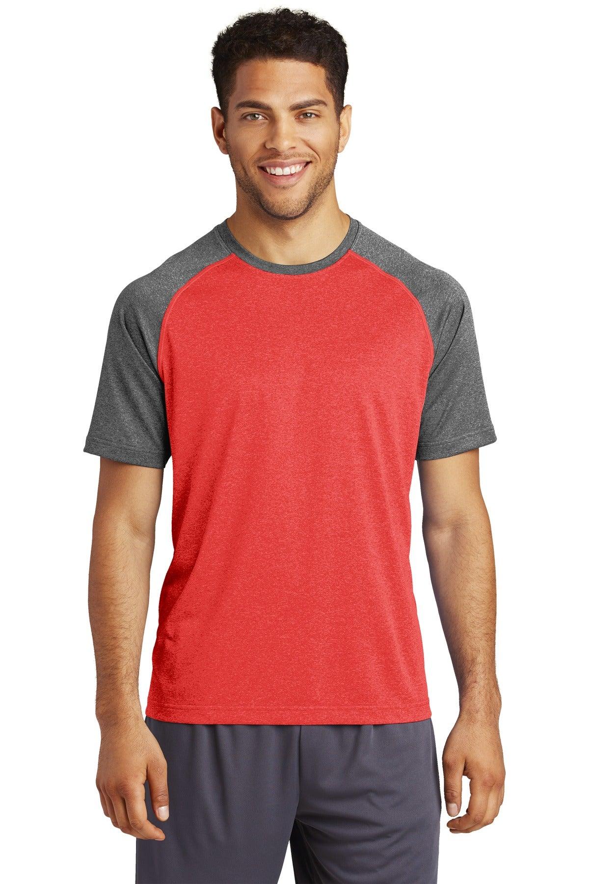 Sport-Tek Heather-On-Heather Contender Tee. ST362 - Dresses Max