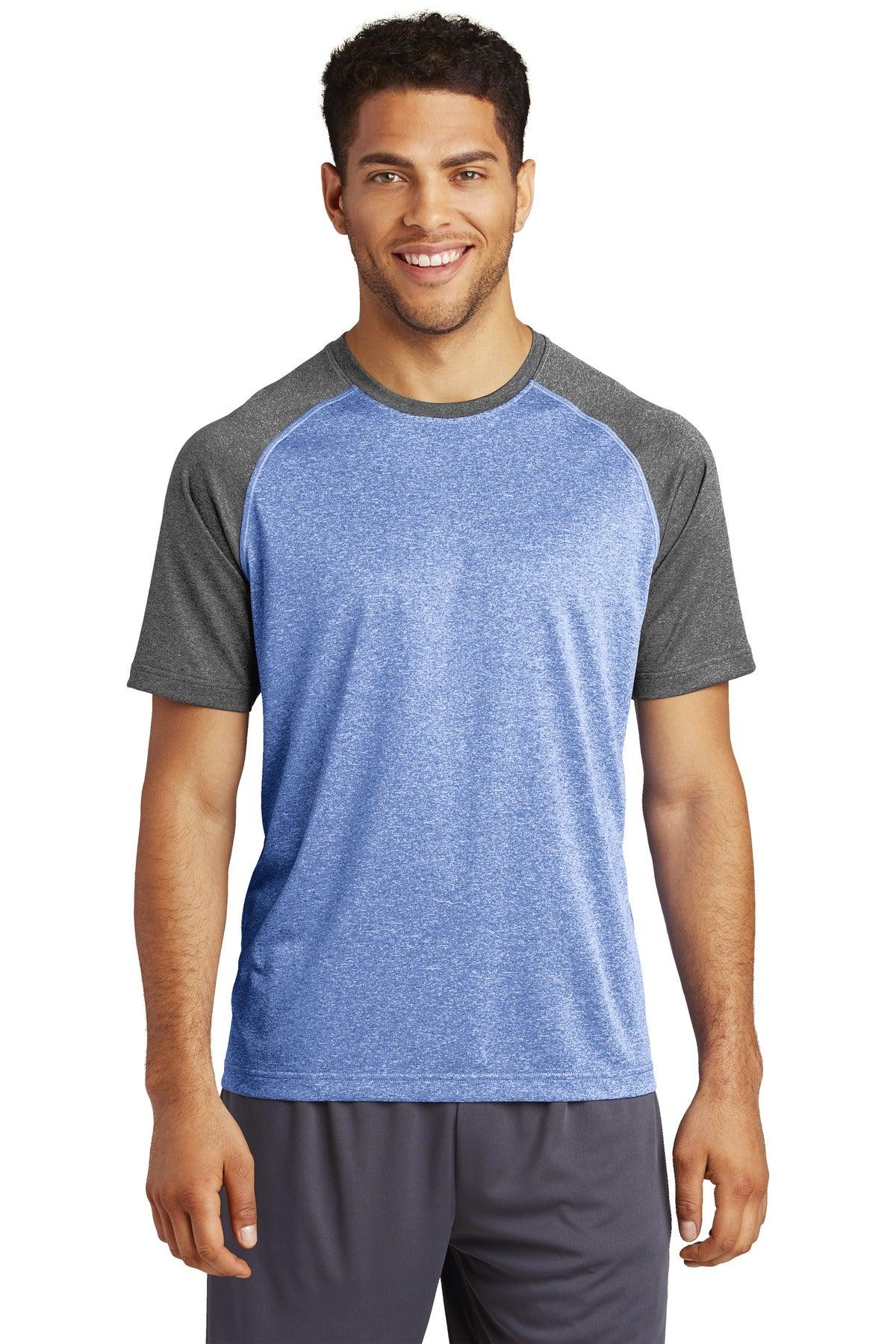 Sport-Tek Heather-On-Heather Contender Tee. ST362 - Dresses Max