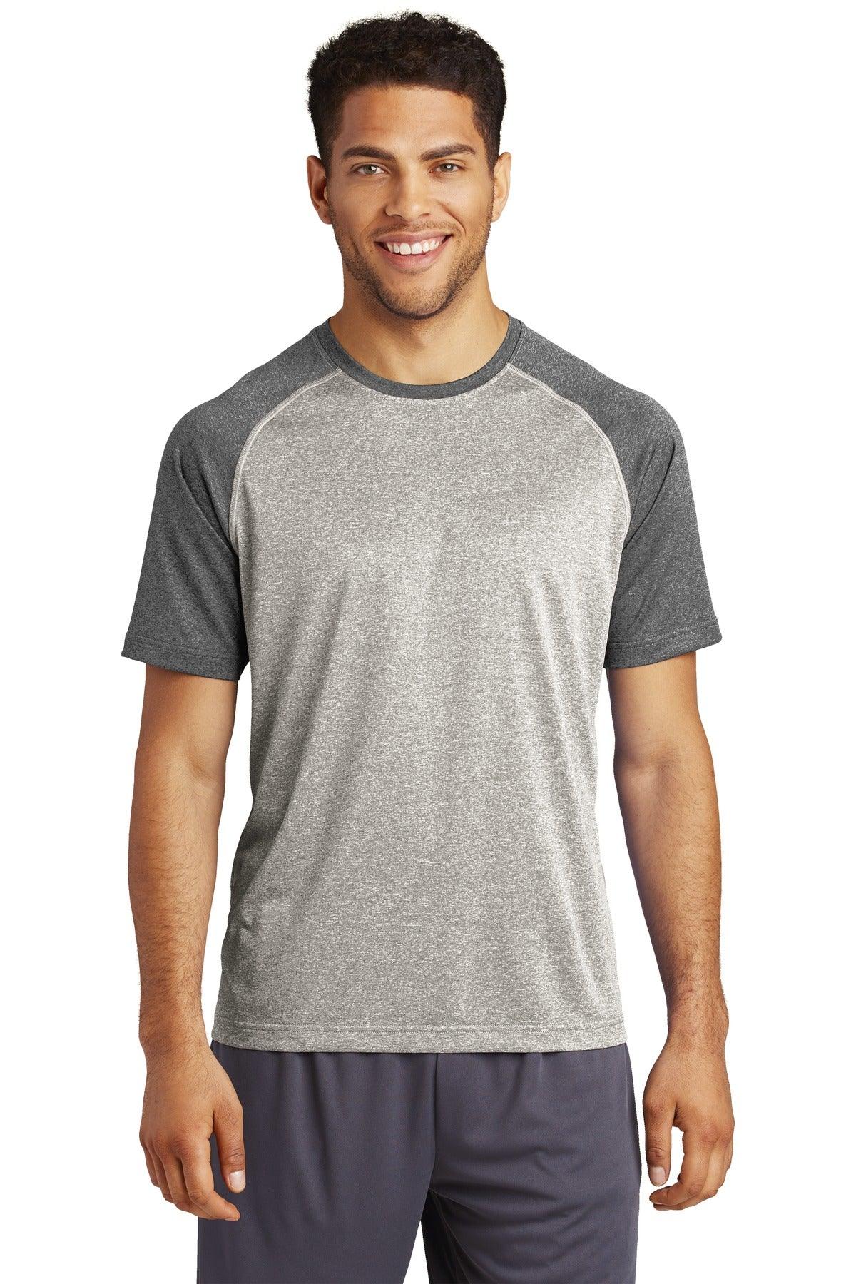 Sport-Tek Heather-On-Heather Contender Tee. ST362 - Dresses Max
