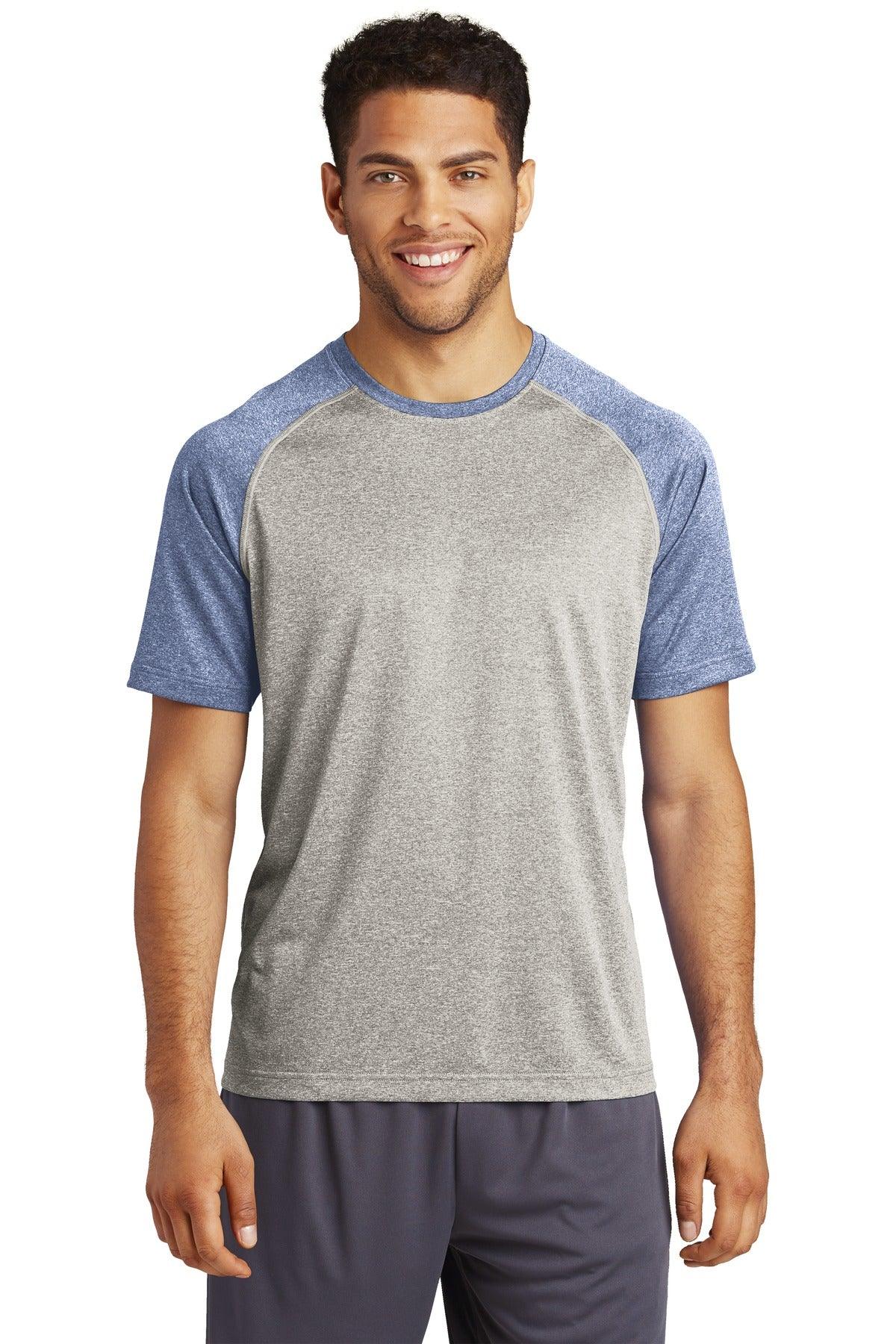 Sport-Tek Heather-On-Heather Contender Tee. ST362 - Dresses Max