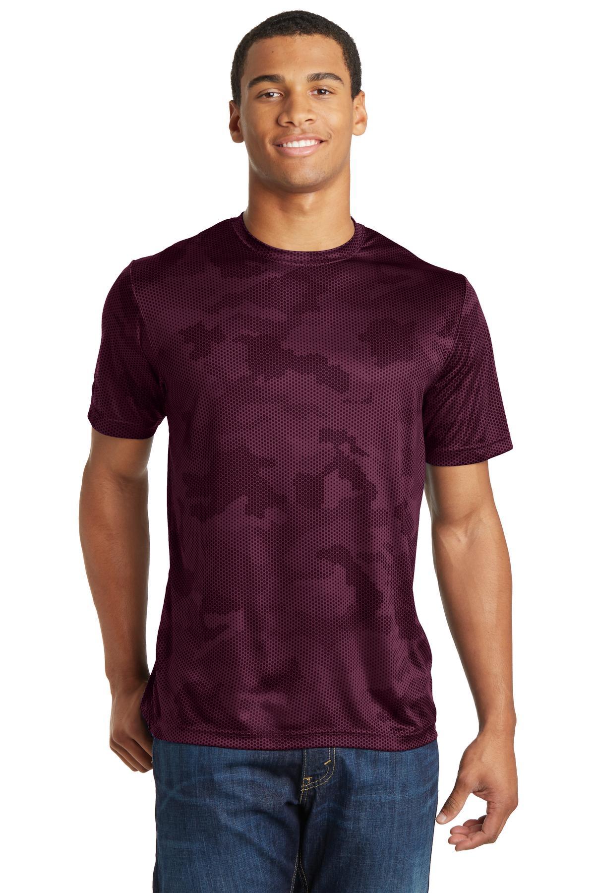 Sport-Tek CamoHex Tee. ST370 - Dresses Max