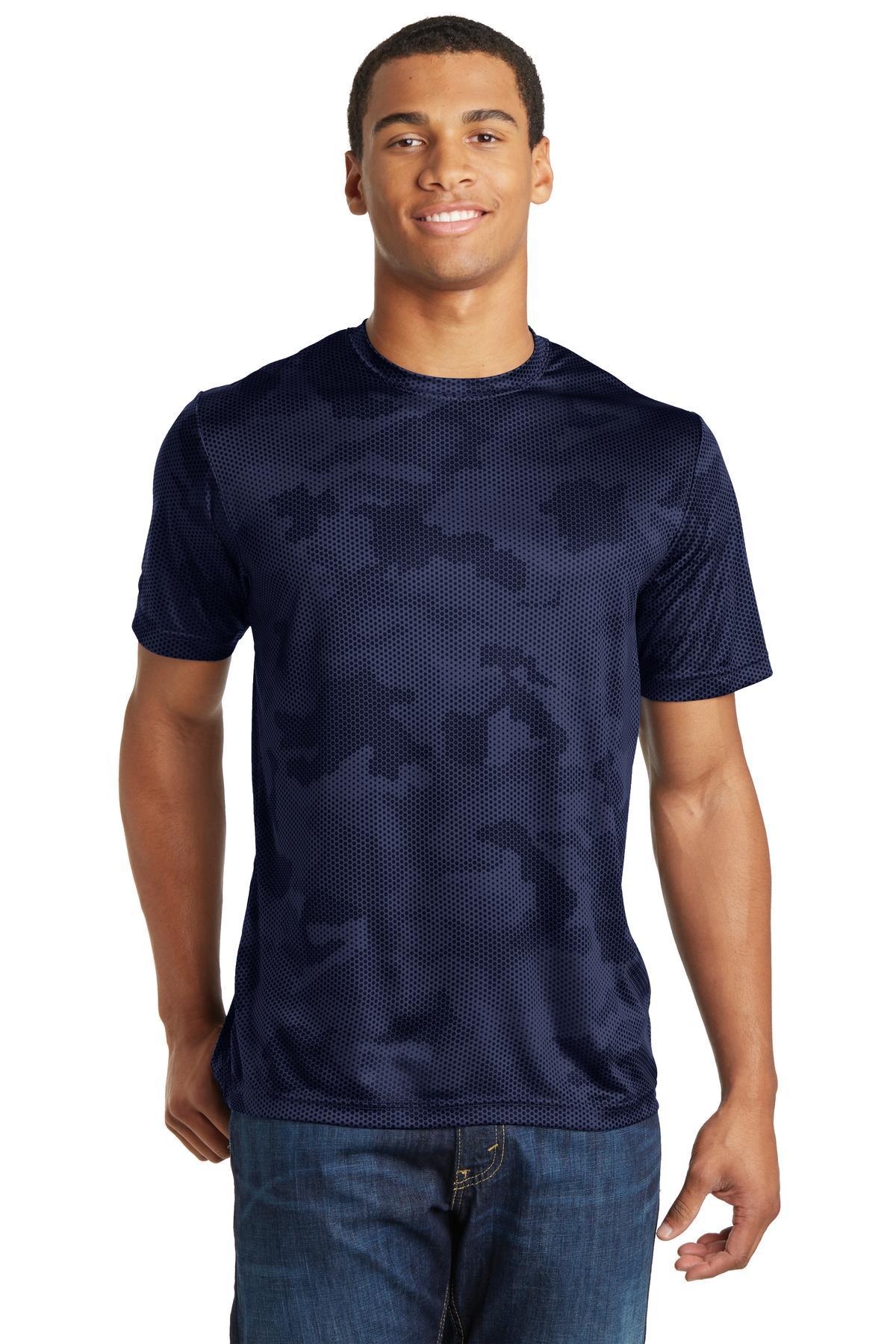 Sport-Tek CamoHex Tee. ST370 - Dresses Max