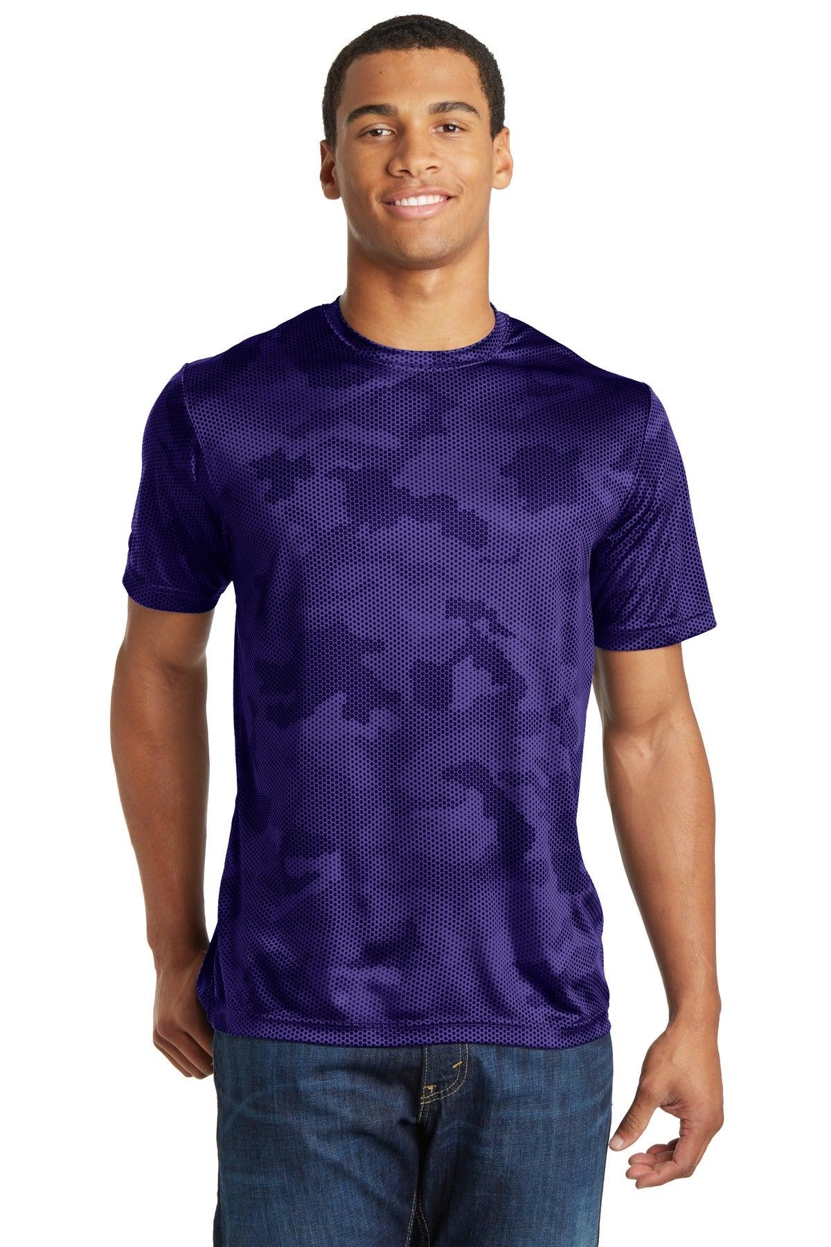 Sport-Tek CamoHex Tee. ST370 - Dresses Max