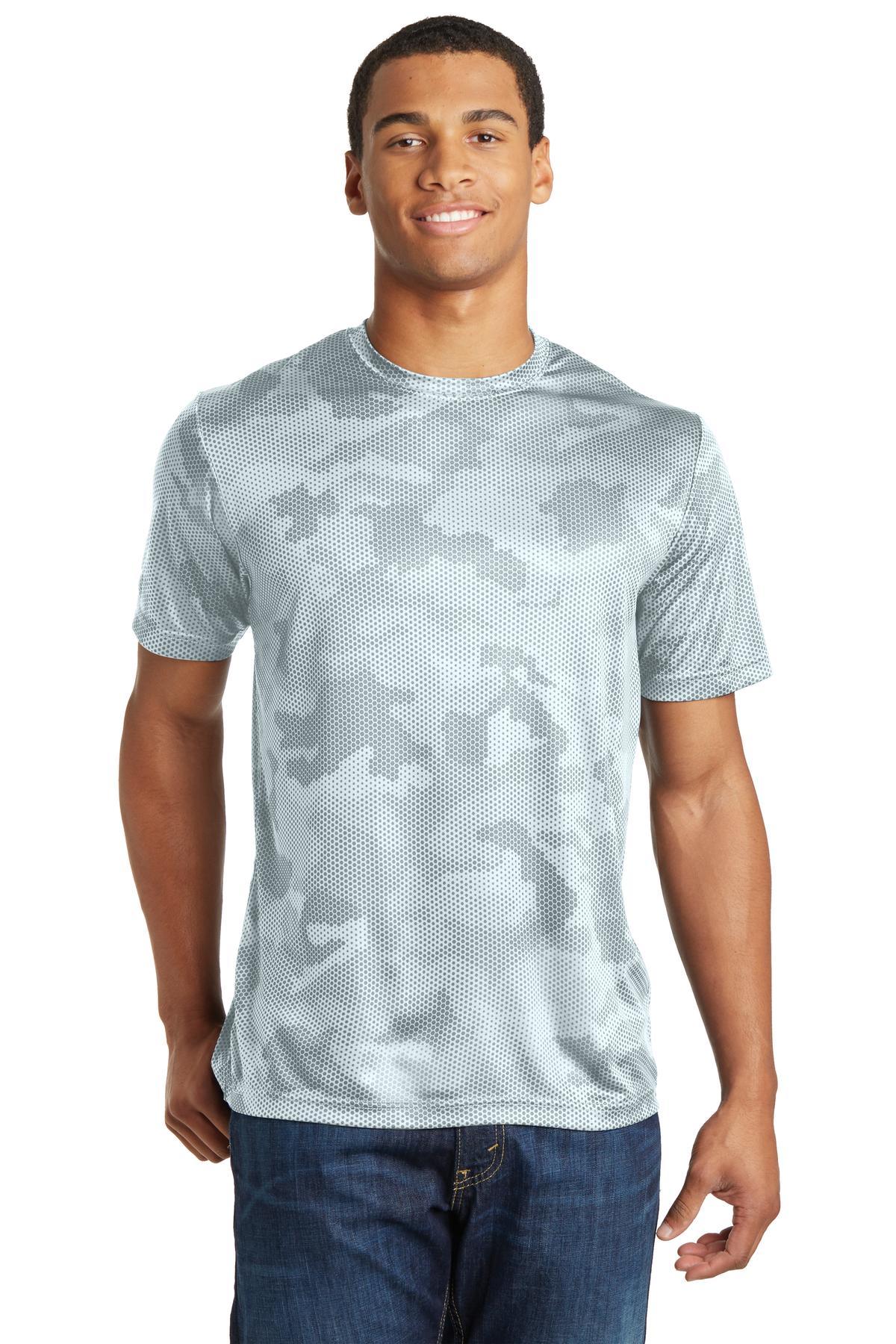 Sport-Tek CamoHex Tee. ST370 - Dresses Max