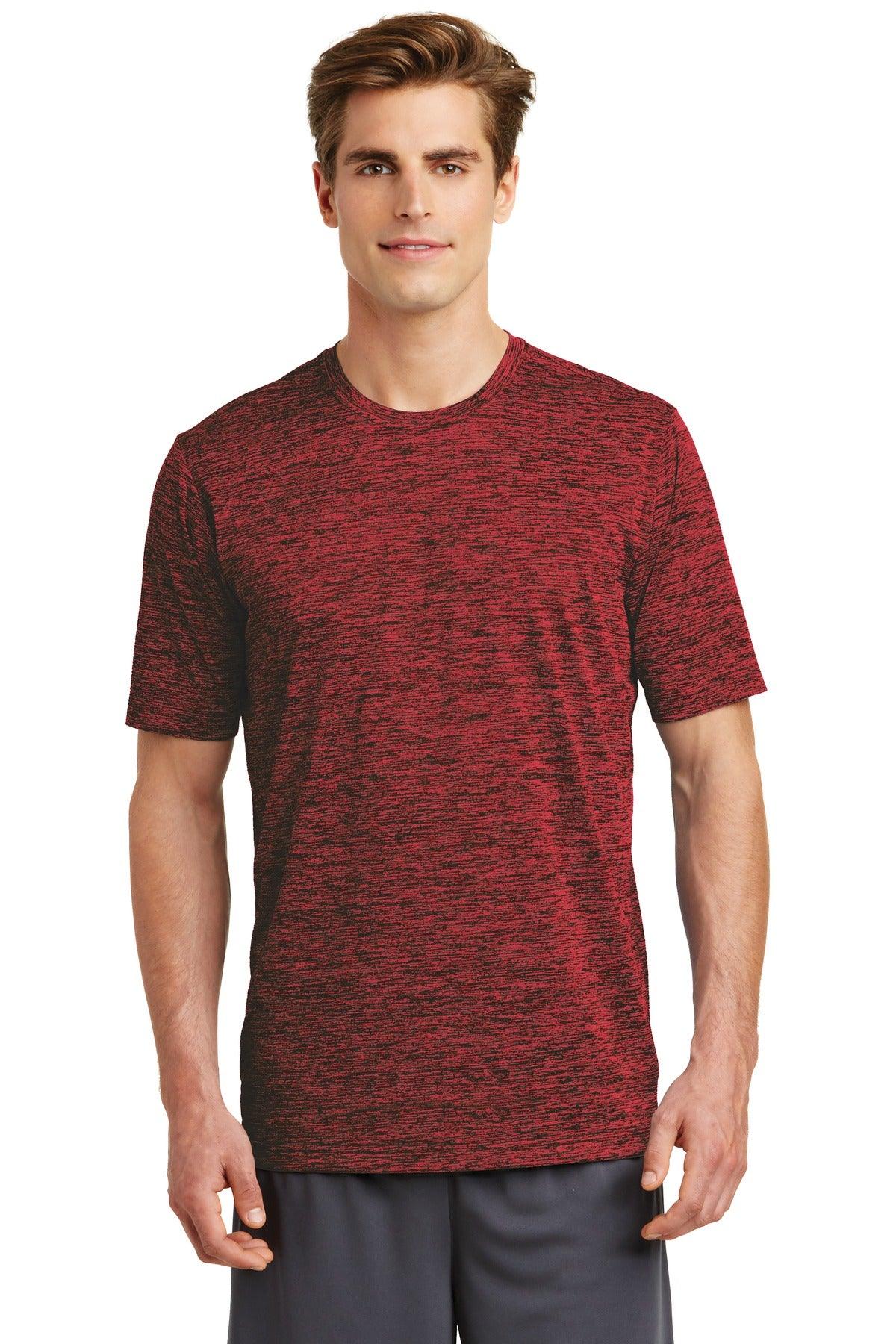 Sport-Tek PosiCharge Electric Heather Tee. ST390 - Dresses Max