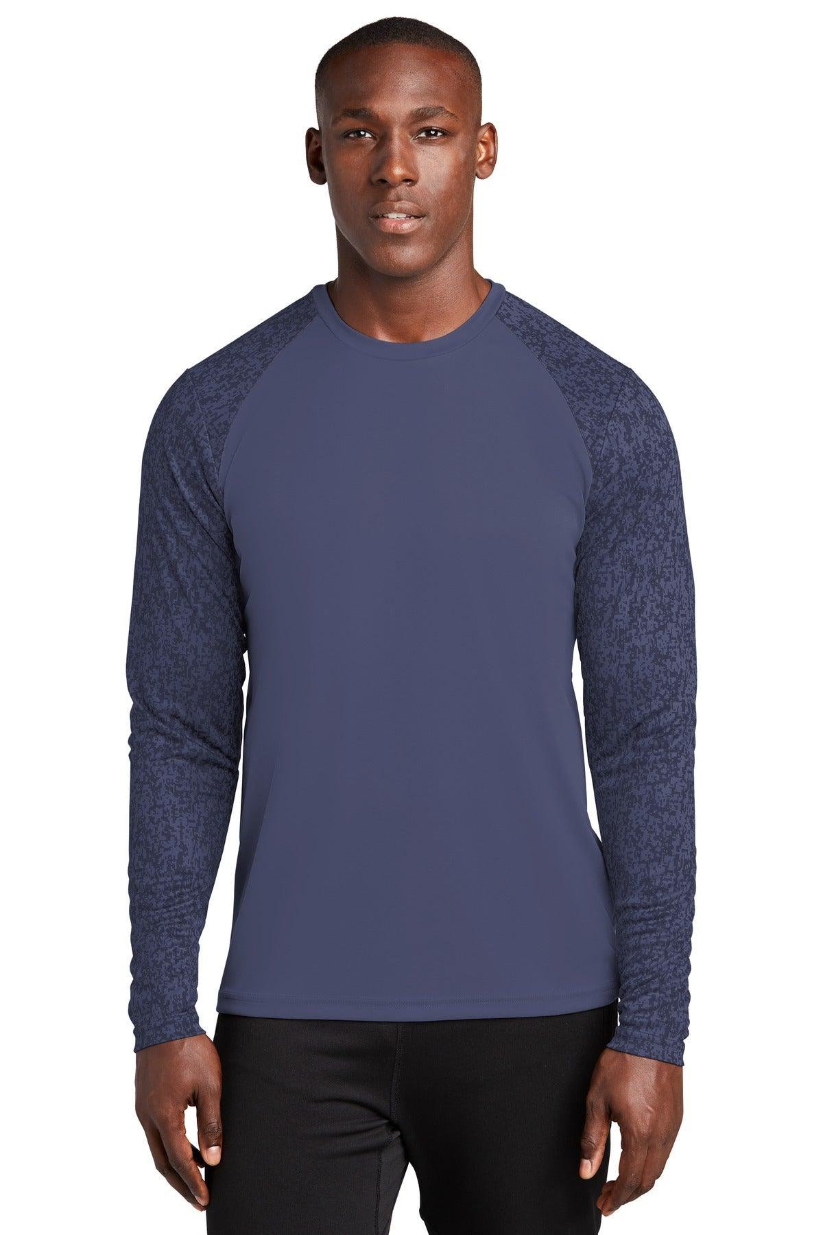 Sport-Tek Long Sleeve Digi Camo Tee. ST460LS - Dresses Max