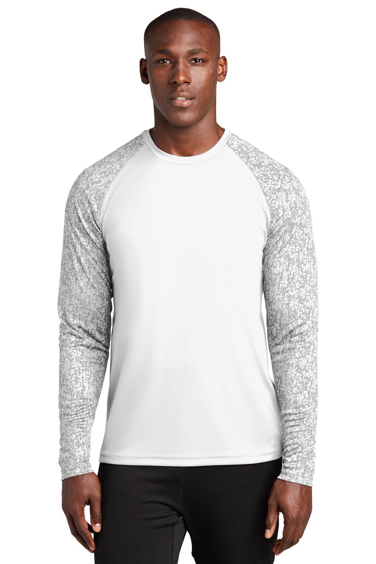 Sport-Tek Long Sleeve Digi Camo Tee. ST460LS - Dresses Max