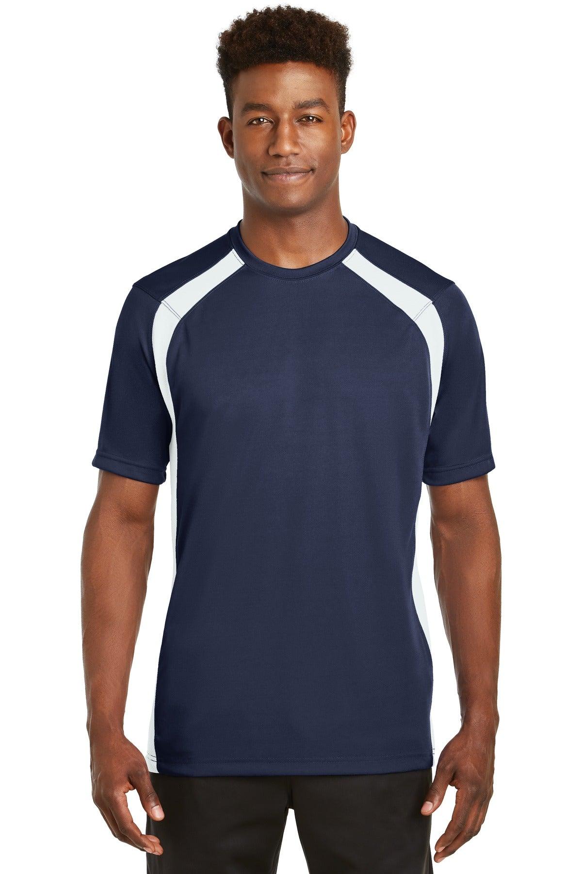 Sport-Tek Dry Zone Colorblock Crew. T478 - Dresses Max