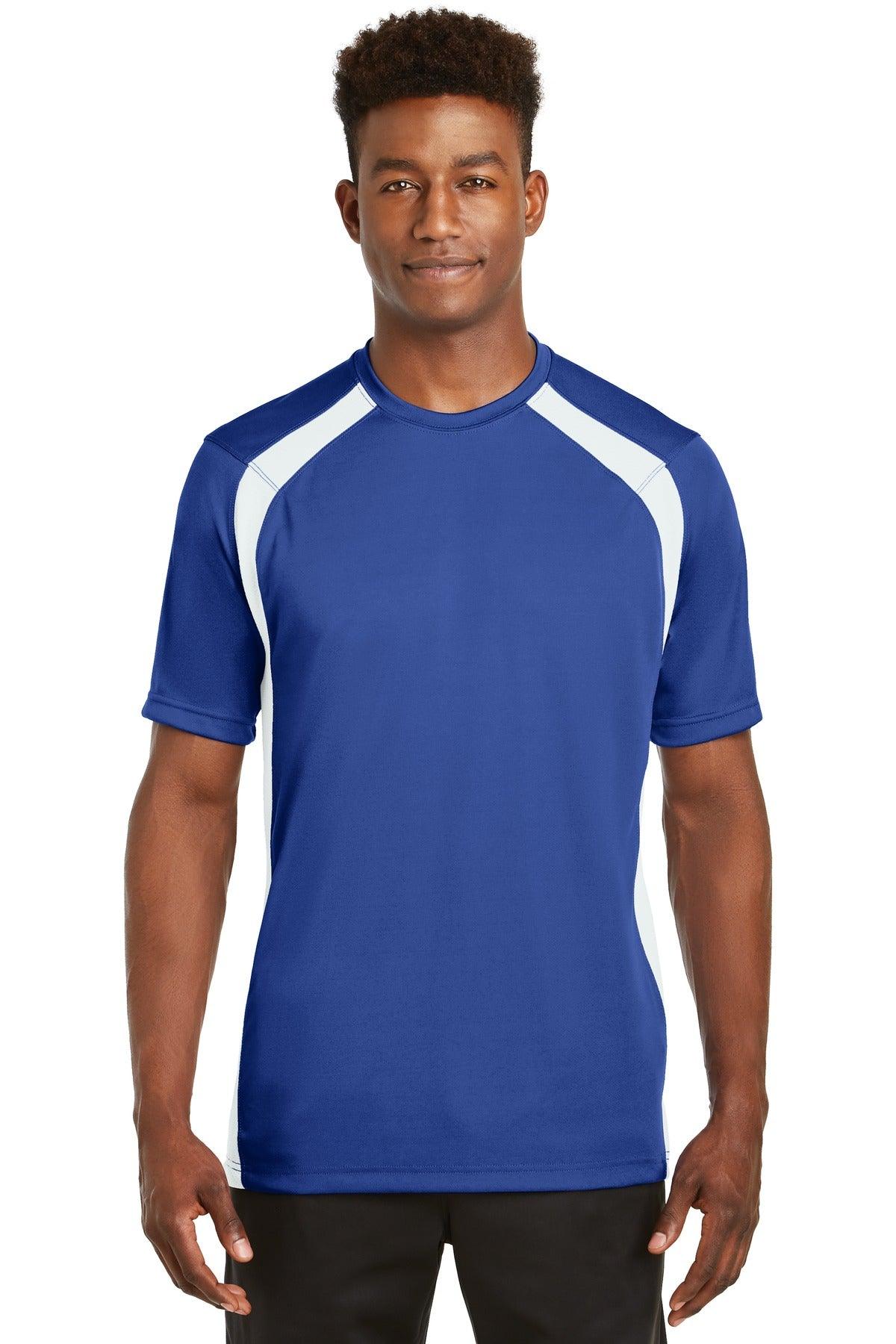 Sport-Tek Dry Zone Colorblock Crew. T478 - Dresses Max