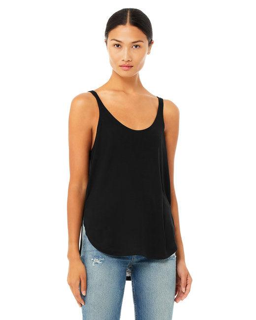 Bella + Canvas Ladies' Flowy Side Slit Tank B8802 - Dresses Max
