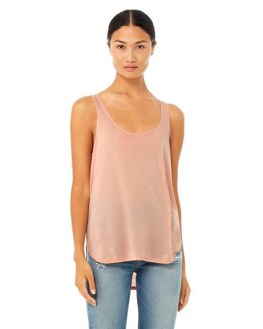 Bella + Canvas Ladies' Flowy Side Slit Tank B8802 - Dresses Max