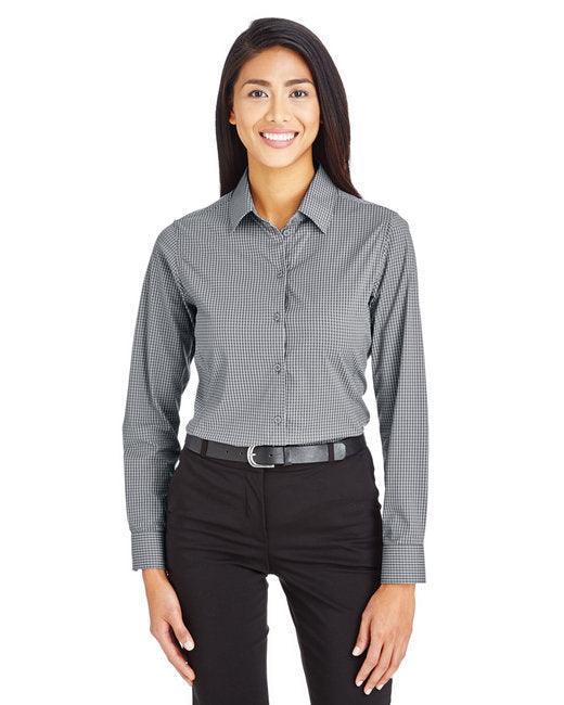 Devon & Jones Ladies' Crown Collection® Solid Stretch Twill Woven Shirt