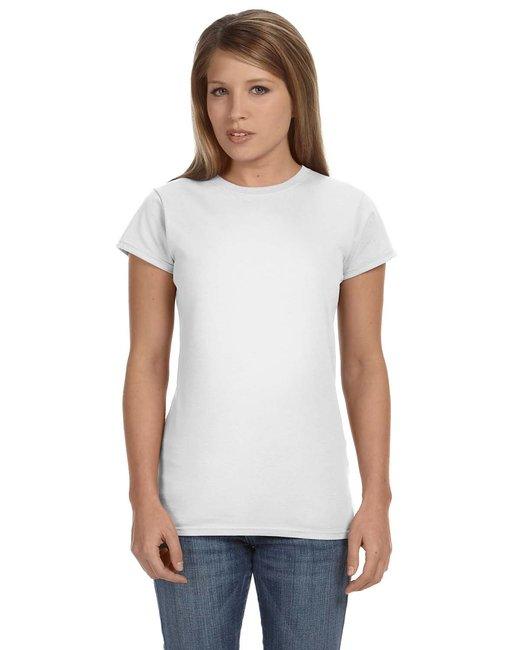 Gildan Ladies' Softstyle Fitted T-Shirt G640L - Dresses Max