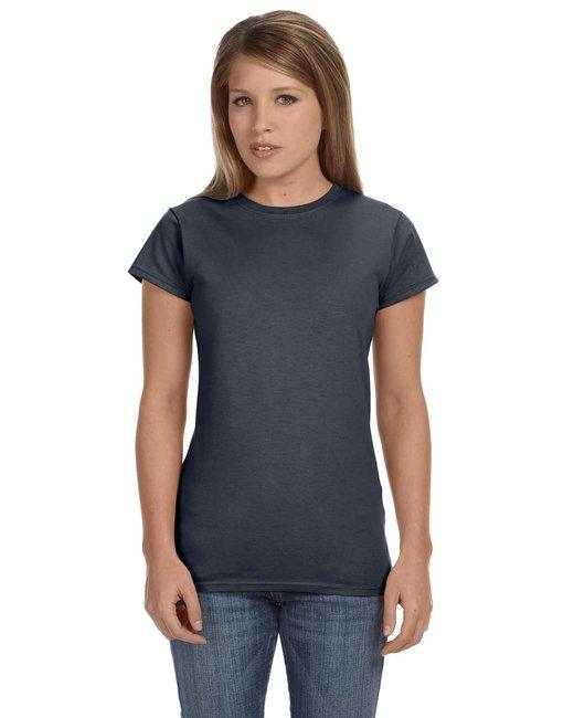 Gildan Ladies' Softstyle Fitted T-Shirt G640L - Dresses Max