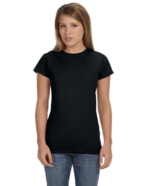 Gildan Ladies' Softstyle Fitted T-Shirt G640L - Dresses Max