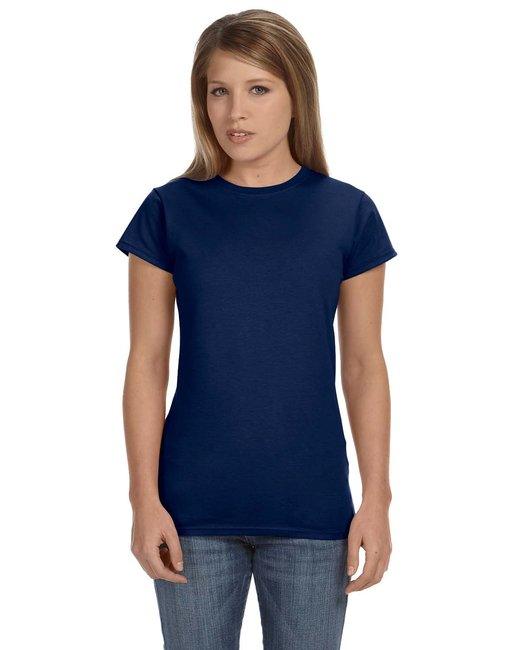 Gildan Ladies' Softstyle Fitted T-Shirt G640L - Dresses Max
