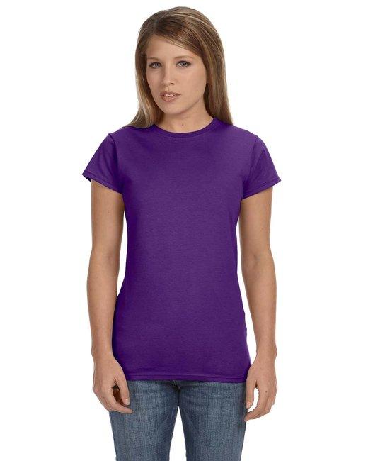 Gildan Ladies' Softstyle Fitted T-Shirt G640L - Dresses Max