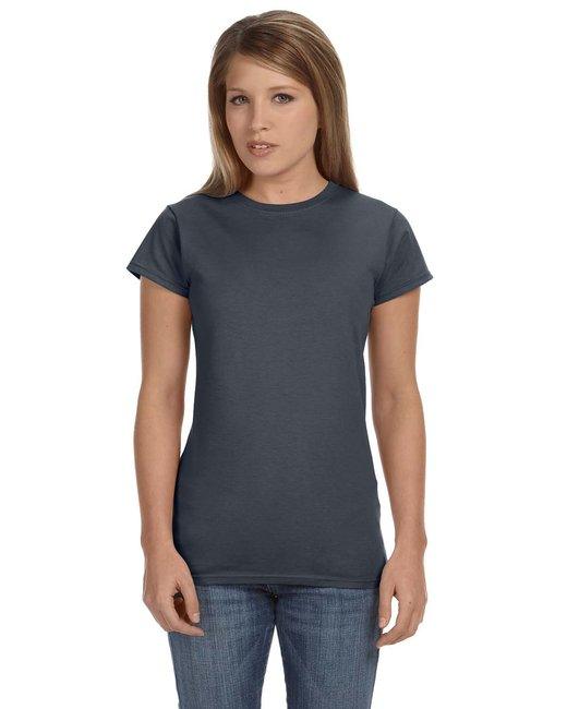 Gildan Ladies' Softstyle Fitted T-Shirt G640L - Dresses Max