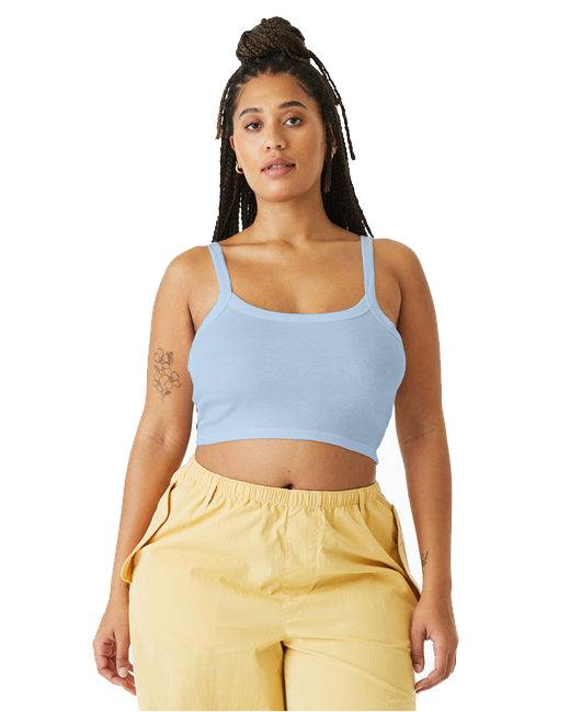 Bella + Canvas Ladies' Micro Ribbed Scoop Tank 1012BE - Dresses Max
