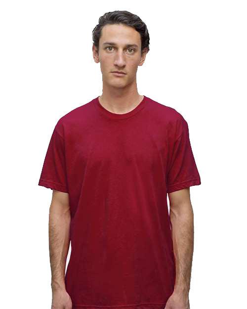 Los Angeles Apparel USA-Made Fine Jersey T-Shirt 20001 - Dresses Max