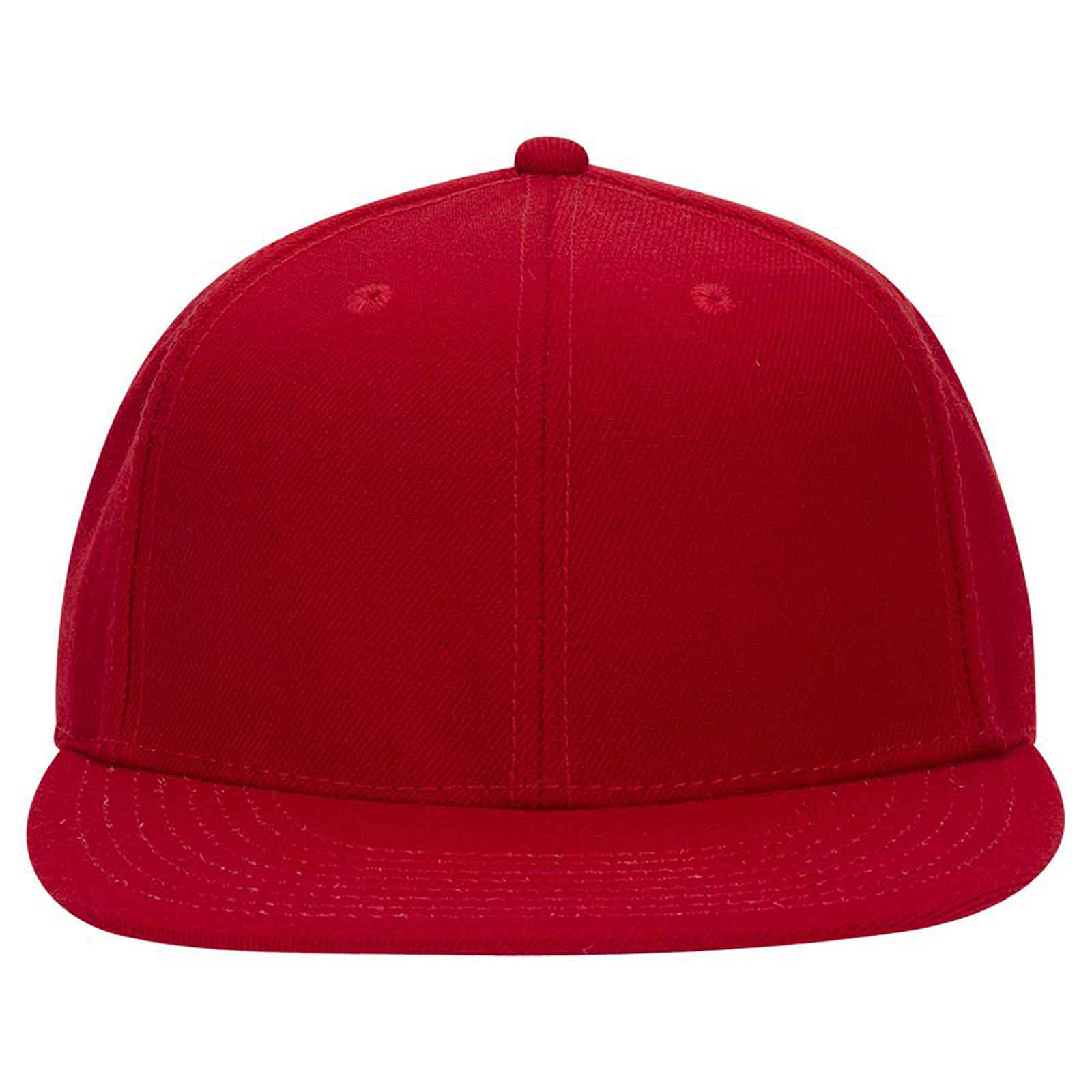 OTTO CAP "OTTO FIT" 6 Panel Mid Profile Flat Visor Baseball Cap