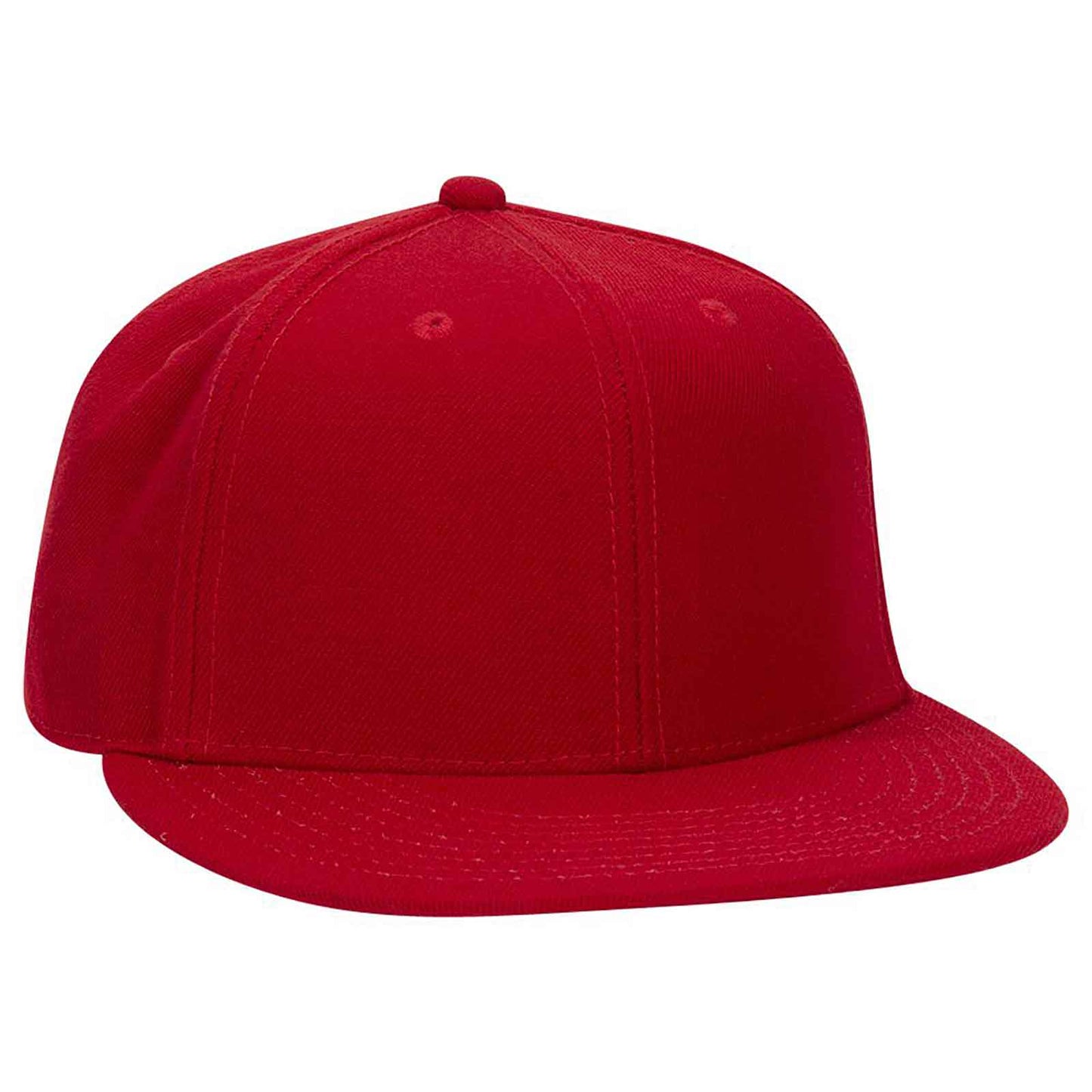 OTTO CAP "OTTO FIT" 6 Panel Mid Profile Flat Visor Baseball Cap
