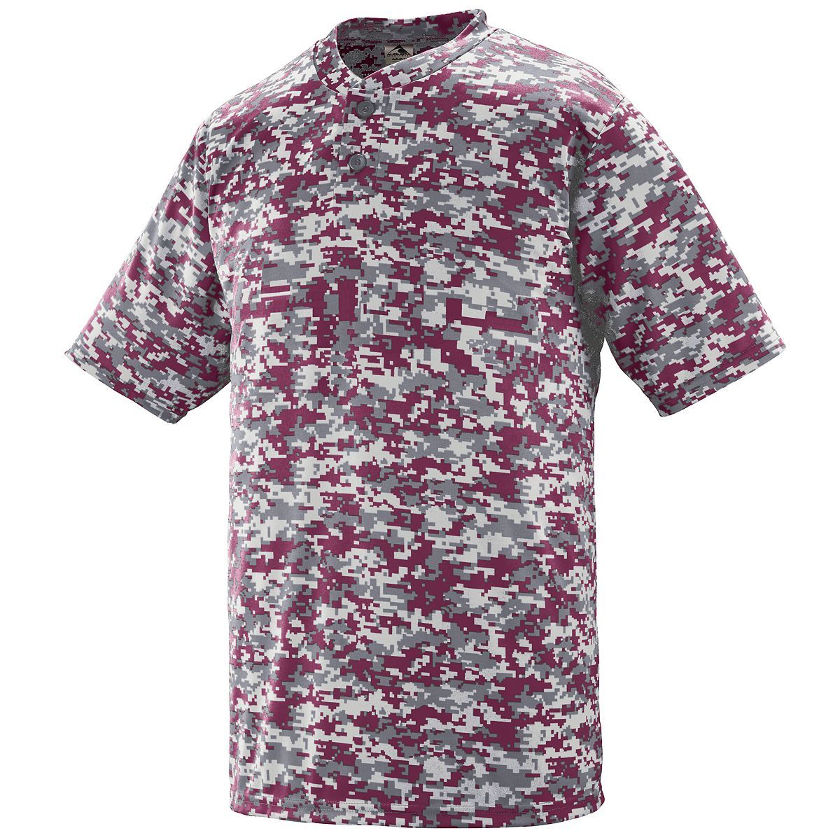 Youth Digi Camo Wicking Two-Button Jersey 1556