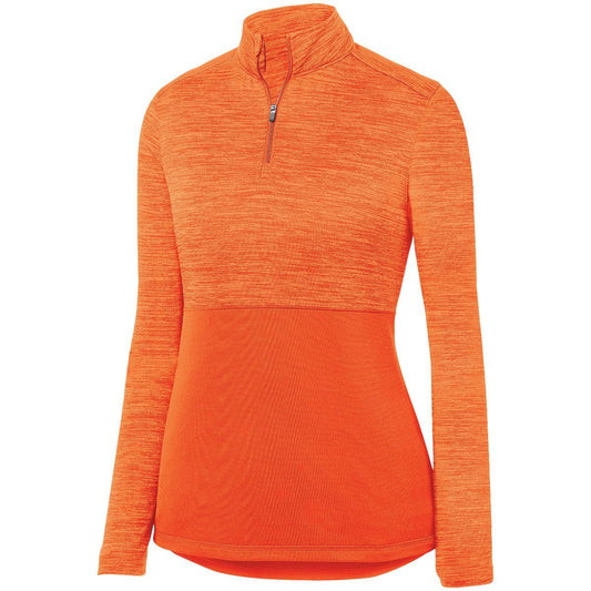 Ladies Shadow Tonal Heather 1/4 Zip Pullover 2909