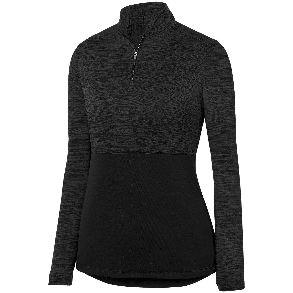 Ladies Shadow Tonal Heather 1/4 Zip Pullover 2909