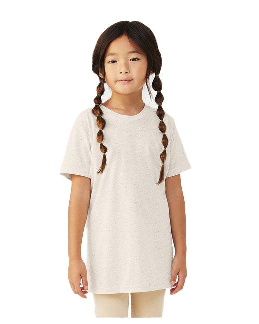 Bella + Canvas Youth Triblend Short-Sleeve T-Shirt 3413Y - Dresses Max