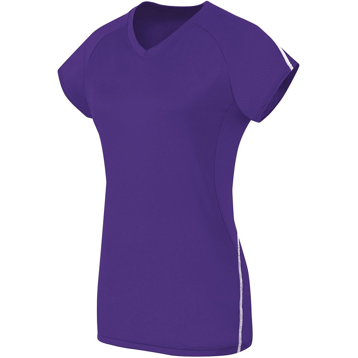 Ladies Short Sleeve Solid Jersey 342172