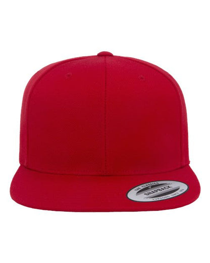 Yupoong Premium Flat Bill Snapback Cap 6089M
