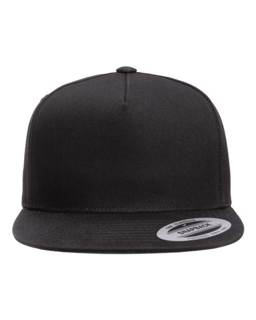 Yupoong Five-Panel Cotton Twill Snapback Cap 6007