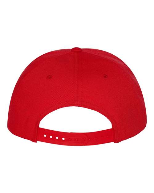 Five-Panel Cotton Twill Snapback Cap 6007