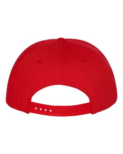 Five-Panel Cotton Twill Snapback Cap 6007