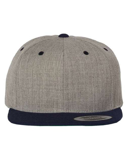 Yupoong Premium Flat Bill Snapback Cap 6089M