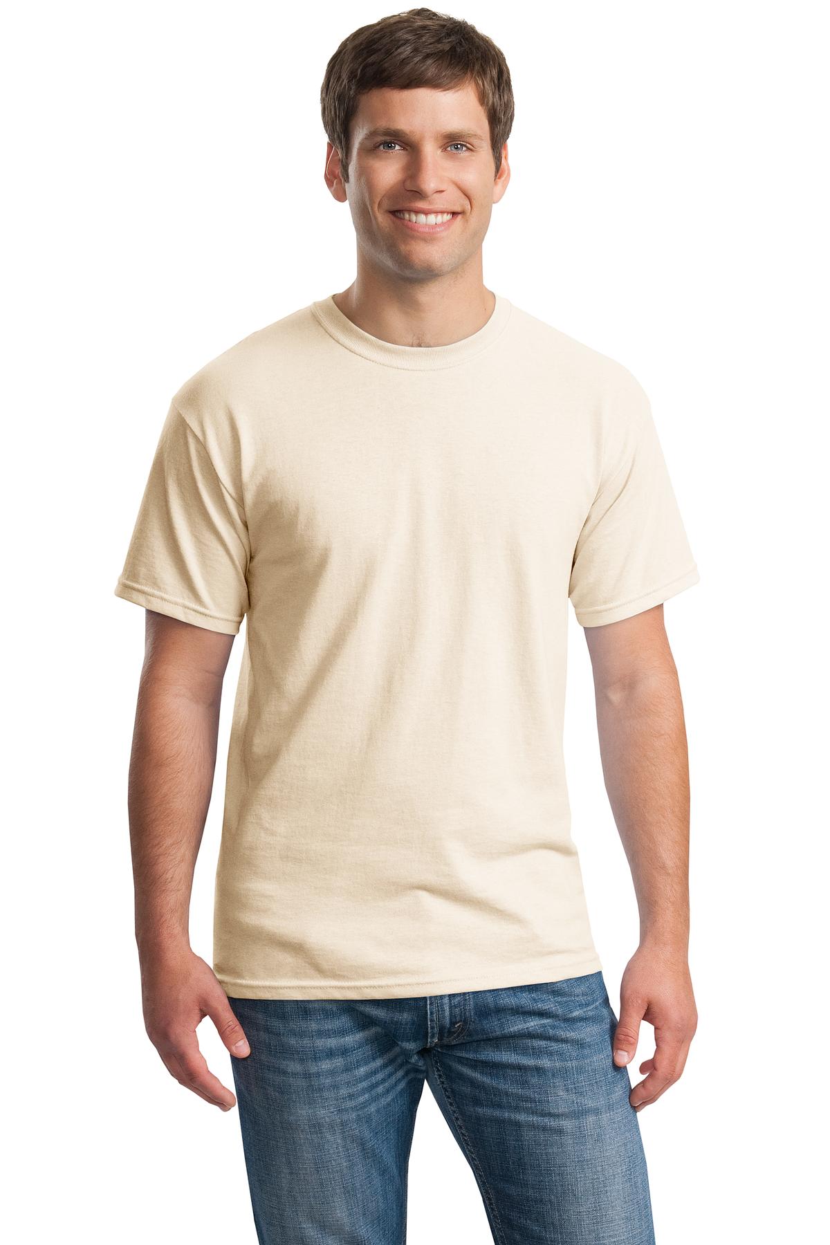 Gildan   - Heavy Cotton   100% Cotton T-Shirt.  5000 (Pack of 6)