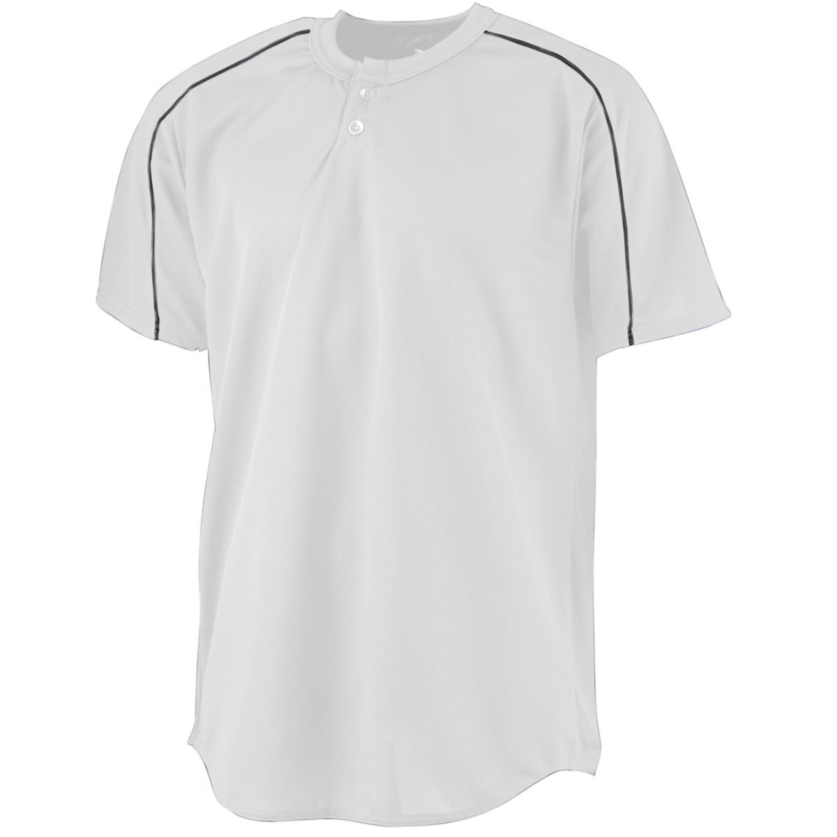 Youth Wicking Two-Button Baseball Jersey 586