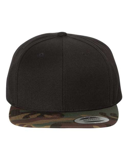 Yupoong Premium Flat Bill Snapback Cap 6089M
