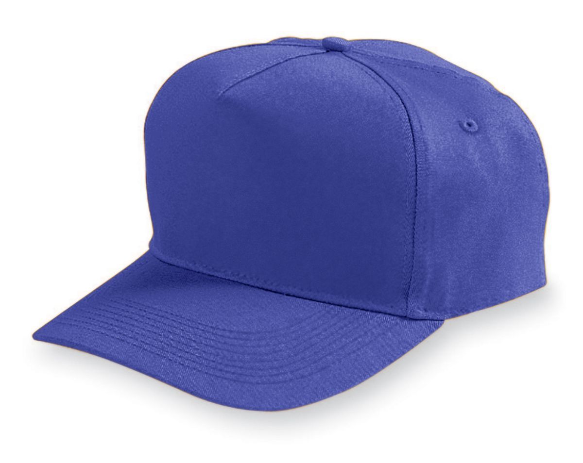 Youth Five-Panel Cotton Twill Cap 6207