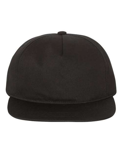 Yupoong Lightly-Structured Five-Panel Snapback Cap 6502