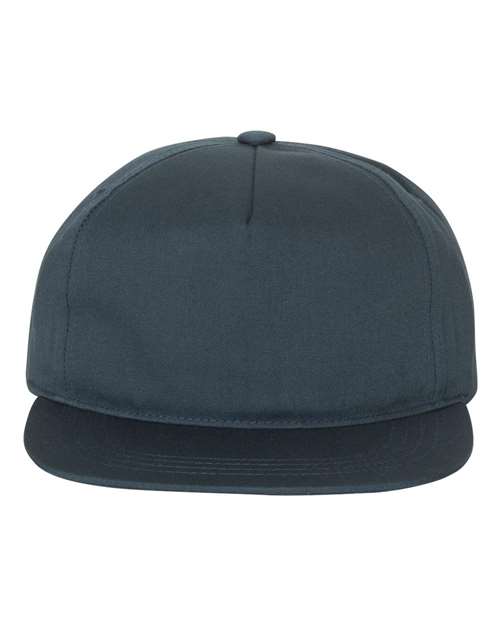 Yupoong Lightly-Structured Five-Panel Snapback Cap 6502