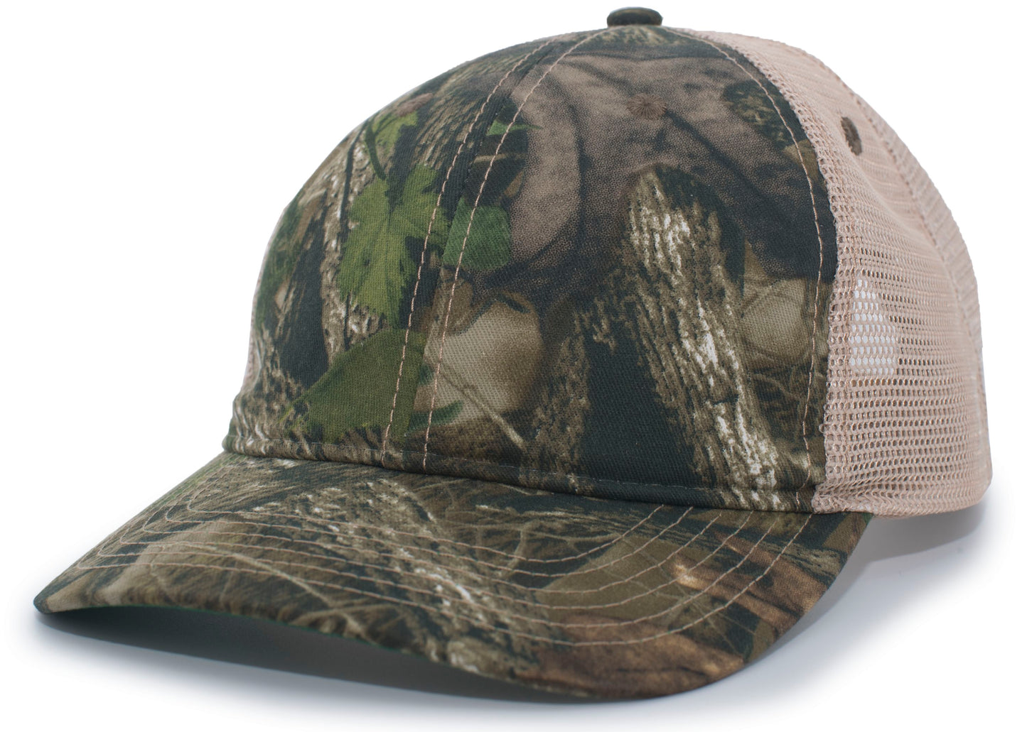Vintage Camo Soft Trucker Snapback Cap 637C