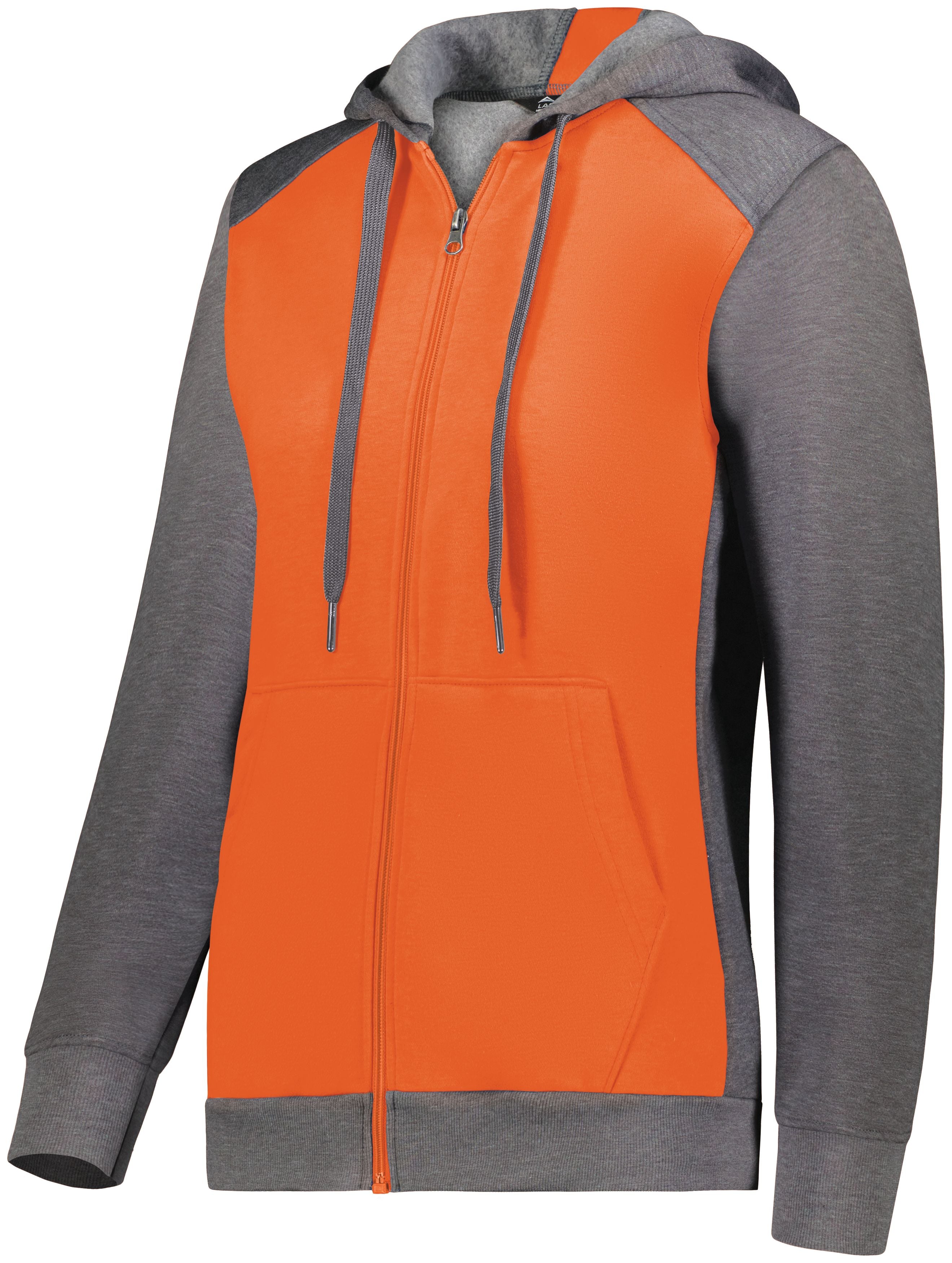 Ladies Three-Season Fleece Full Zip Hoodie 6901