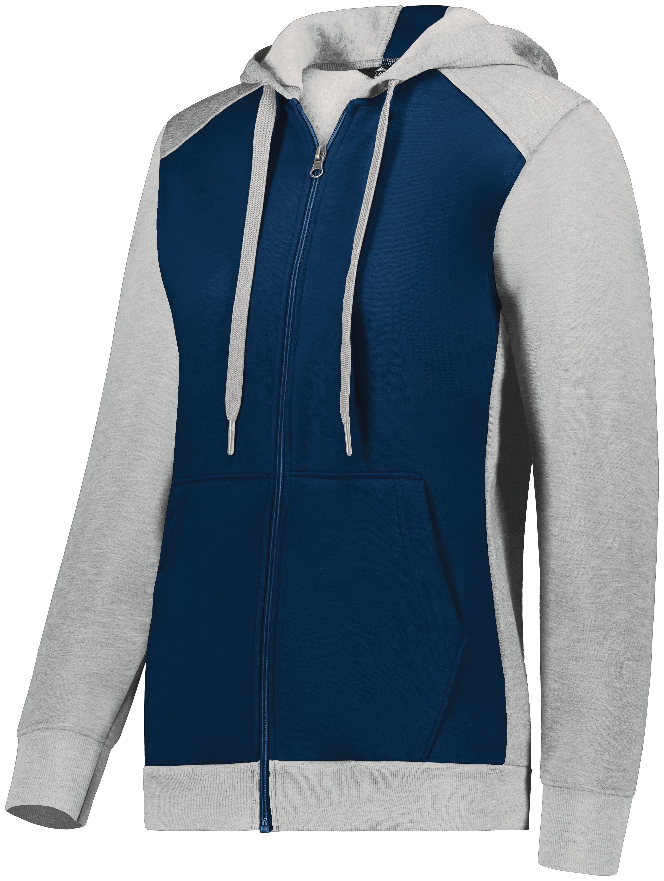 Ladies Three-Season Fleece Full Zip Hoodie 6901